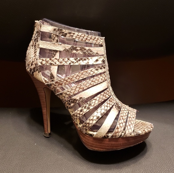 STEVE MADDEN~Nusance Natural Snake. Authentic - Picture 5 of 12